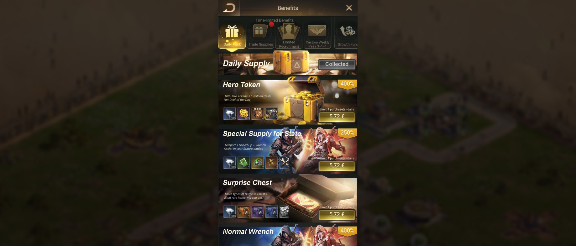 Last Shelter: Survival — Shop / monetization surface